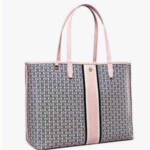 Tory Burch Gemini Link Tote Bag Light Pink Large